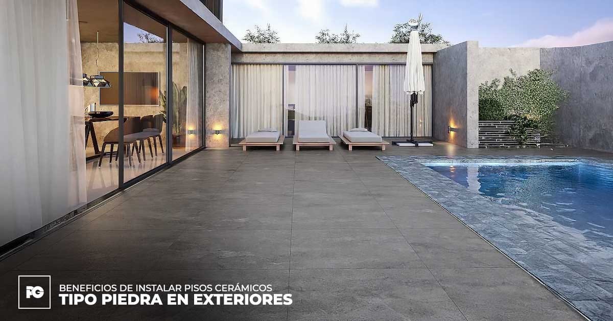 ¿Estás remodelando tu terraza o jardín? Descubre los beneficios de instalar pisos cerámicos tipo piedra en exteriores